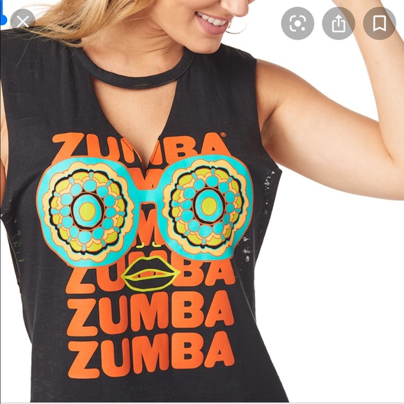 Zumba Fitness Tops - Zumba Fitness Seventies Tank